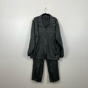 Just 4 Competition Golf Set Mens L Windbreaker 2 Piece Set Full Zip Jacket Pants